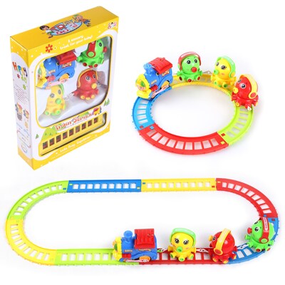 BlueBlockFactory Musical Octopus Animal Friend and Train and Track Play Set 3 to 10 years old