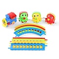 BlueBlockFactory Musical Octopus Animal Friend and Train and Track Play Set 3 to 10 years old