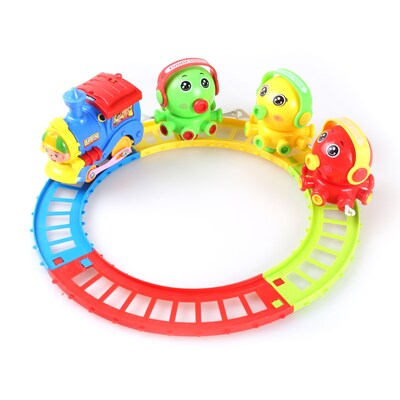 BlueBlockFactory Musical Octopus Animal Friend and Train and Track Play Set 3 to 10 years old