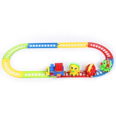 BlueBlockFactory Musical Octopus Animal Friend and Train and Track Play Set 3 to 10 years old