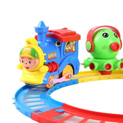 BlueBlockFactory Musical Octopus Animal Friend and Train and Track Play Set 3 to 10 years old