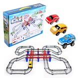 BlueBlockFactory Adventurous Car and Track Play Set 4 to 10 years old