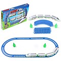 BlueBlockFactory Super Speed Train and Track Play Set