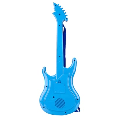 BlueBlockFactory Musical Rock n Roll Guitar Toy Set Blue