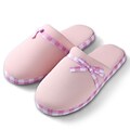 Aerusi Woman Checker Slide Slipper Pink Size 11 - 12