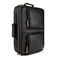 Lencca Quadra 15.6" Laptop Messenger Bag Backpack Black