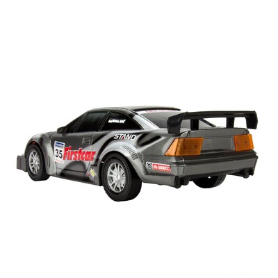 Blue Block Factory Colossal Extreme Friction Power Race Car Grey