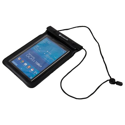 SumacLife Waterproof Pouch Case Black For use with 7 - 8 Inch Tablets