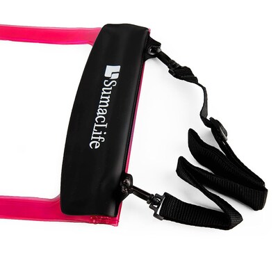 SumacLife Waterproof Pouch Case Pink For use with 10 Inch Tablets