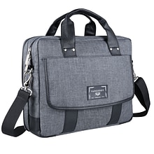 Vangoddy 14 Laptop Messenger Bag, Chrono Grey (MSBLEA132)