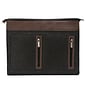 Vangddy Exo Woolen Felt Laptop Sleeve 15.6 Inch Brown