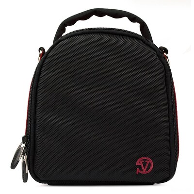Vangoddy Laurel Red Sport and Action Camera Compact Camera Mirrorless Camera Case