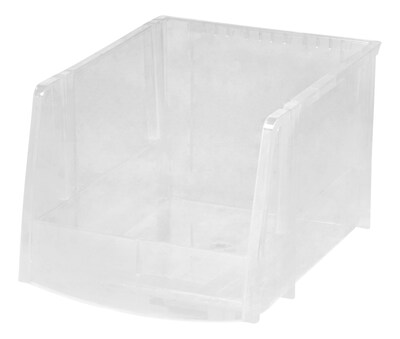 IRIS 18 Qt. Lift Off Storage Bin , Clear, 6/Pack (200540)