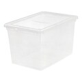 IRIS 68 Qt. Storage Box, Clear, 6/Pack  (200450)