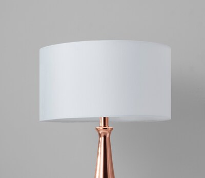 Adesso® Linda Incandescant Table Lamp, Shiny Copper (1517-20)