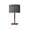Adesso® Ellis Incandescent 24H Table Lamp, Walnut/Gray (4092-15)