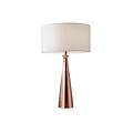 Adesso® Linda Incandescant Table Lamp, Shiny Copper (1517-20)