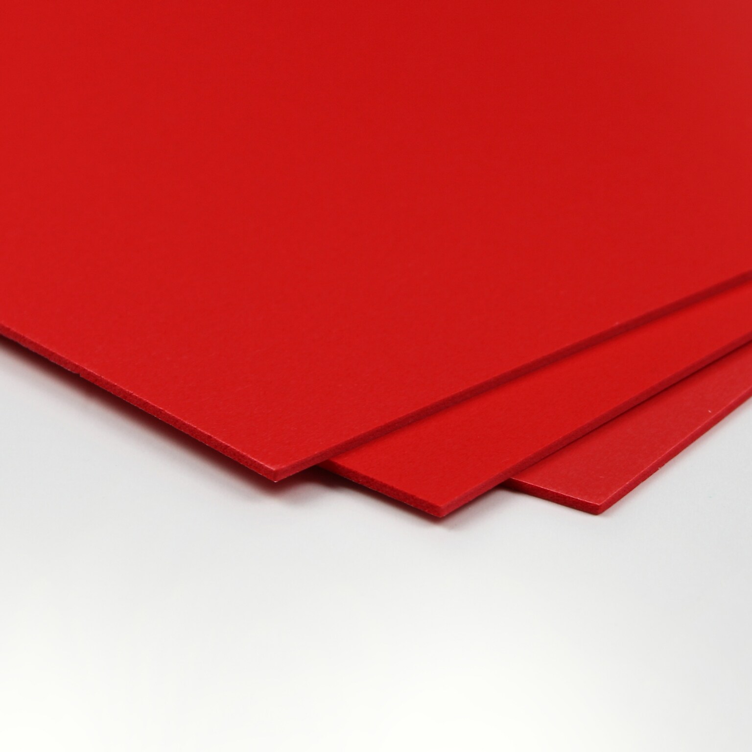 CraftTex Bubbalux FPBU118RD2 Craft Board, Heart Red, 2 Packs of 3 Letter Size Sheets