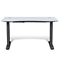 Unique Furniture Value Electric Height Adjustable Standing Desk 55 White (75527-WH)