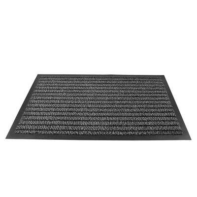 Doortex Ultimat Rectangular Indoor Entrance Mat in 24x32, Gray(FR42432ULTGR)