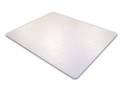 Floortex® Advantagemat® 48 x 60 Rectangular Chair Mat for Medium Pile Carpets, Vinyl (FR1115230EV)