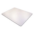 Floortex Cleartex Advantagemat Carpet Chair Mat, 48 x 60, Medium-Pile, Clear (FR1115230EV)