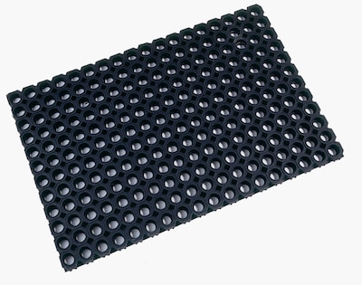 Floortex Doortex Octomat Heavy Duty Outdoor Entrance Mat 40x60 Black(FR4101522OCBK)