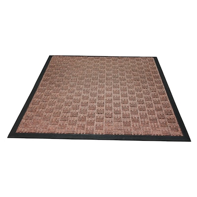Floortex Doortex  Ribmat Heavy Duty Indoor/Outdoor Entrance Mat 24x36 Brown(FR46090FPRBR)