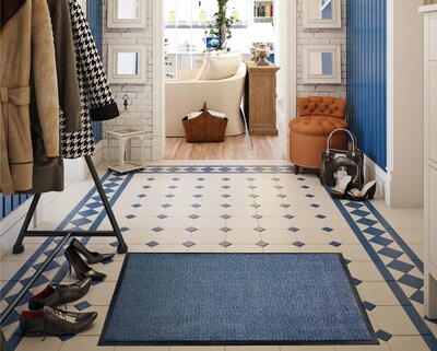 Doortex Advantagemat Rectangular Indoor Entrance Mat 48x70, Blue(FR49180DCBLV)