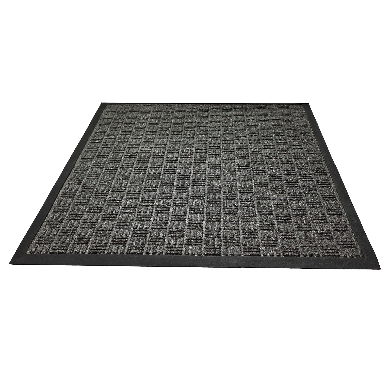 Floortex Doortex  Ribmat Heavy Duty Indoor/Outdoor Entrance Mat 48x72 Charcoal(FR412180FPRGR)