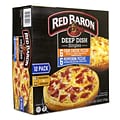 Red Baron Deep Dish Pizza Singles Variety Pack, 12/Pack (74924)