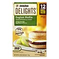 Jimmy Dean Delights Turkey Sausage, Egg White & Cheese English Muffin, 12/Pack (903-00011)