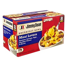 Jimmy Dean Meat Lovers Breakfast Bowl, 3.5 lbs, 8/Pack (70616)