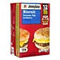 Jimmy Dean Sausage, Egg And Cheese Biscuit Breakfast Sandwich, 12/Pack (903-00035)