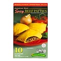 Caribbean Food Delights Jamaican Style Spicy Beef Empanadas, 50 oz., 10/Pack (05101)