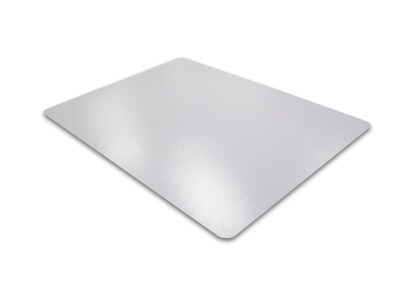 Cleartex Advantagemat PVC Rectangular Chair Mat for Hard Floor & Carpet Tiles 48" x 79" (1220025EV)