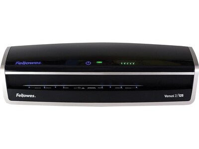 Fellowes Venus 2 125 Thermal & Cold Laminator, 12.5 Width, Black/Silver (5734801)