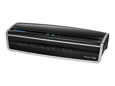 Fellowes Venus 2 125 Thermal & Cold Laminator, 12.5" Width, Black/Silver (5734801)