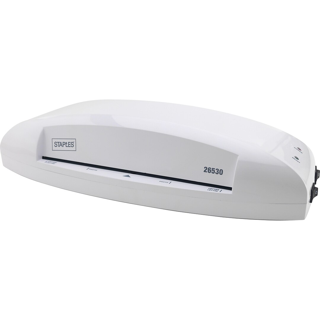 Staples Thermal Cold Laminator 9 5 Width White 5738801 Quill Com