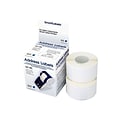 Seiko Thermal Address Labels, 1 1/8 x 3 1/2, White, 130/Roll, 2 Rolls/Box (SLP-2RL)