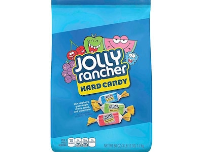 Jolly Rancher Hard Candy, Assorted Flavors, 80 oz., (HEC15680)