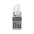 Canon P1-DH V-2 2203C001AA 12-Digit Desktop Printing Calculator, Silver