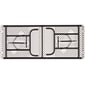 ICEBERG IndestrucTable TOO 1200 Series Folding Table, 48" x 24", Platinum (65203)