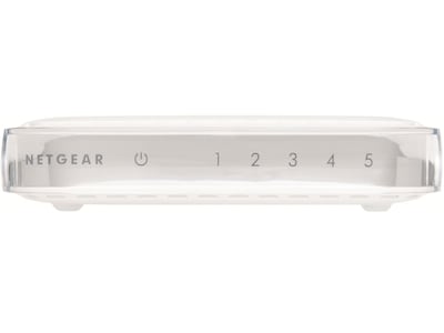 Netgear SOHO 5-Port Gigabit Ethernet Unmanaged Switch, White (GS605NA)