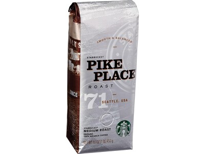 Starbucks Pike Place Ground Coffee, Medium Roast (11018186)