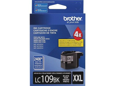 Brother LC109BK Black Extra High Yield Ink Cartridge