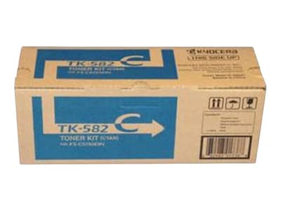 Kyocera TK-582C Cyan High Yield Toner Cartridge (4427293)