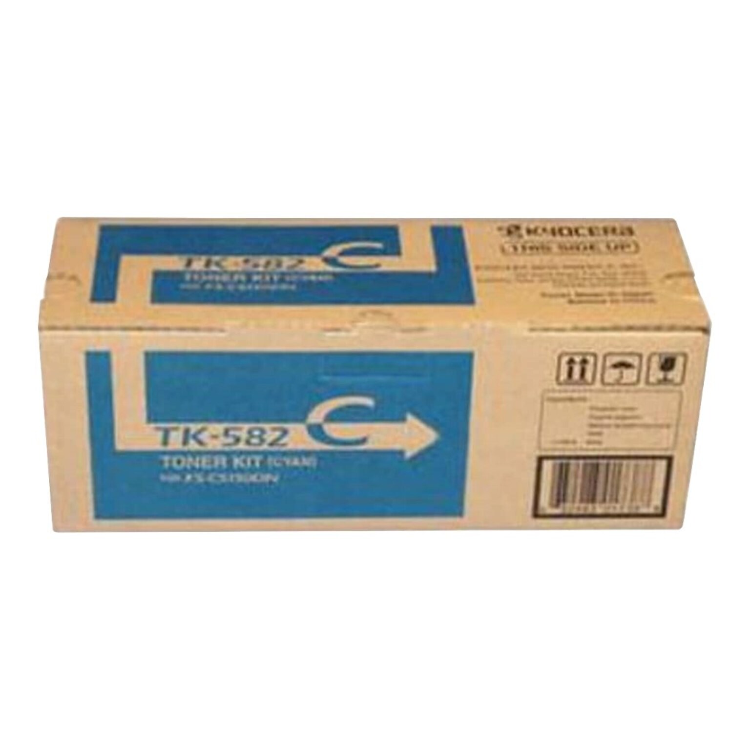 Kyocera TK-582C Cyan High Yield Toner Cartridge (4427293)