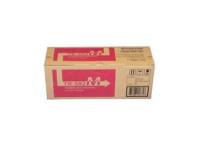 Kyocera TK-582 Magenta High Yield Toner Cartridge (4427-295)