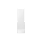 Poppin 12.25"H x 3.75"W x 9.75"D Plastic Magazine File, White, Each (101281)